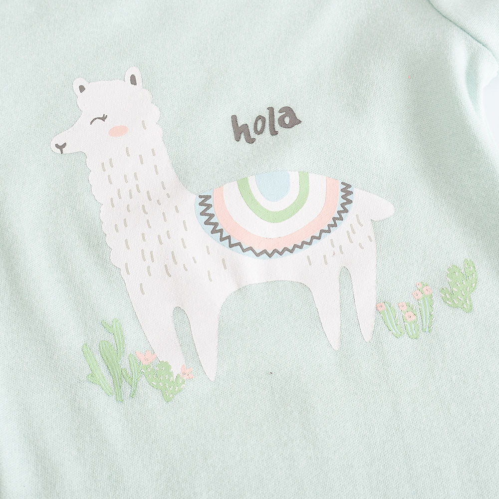 Grenouillère bébé trois pièces ensemble nouveau pull à manches courtes en coton vêtements bébé vêtements