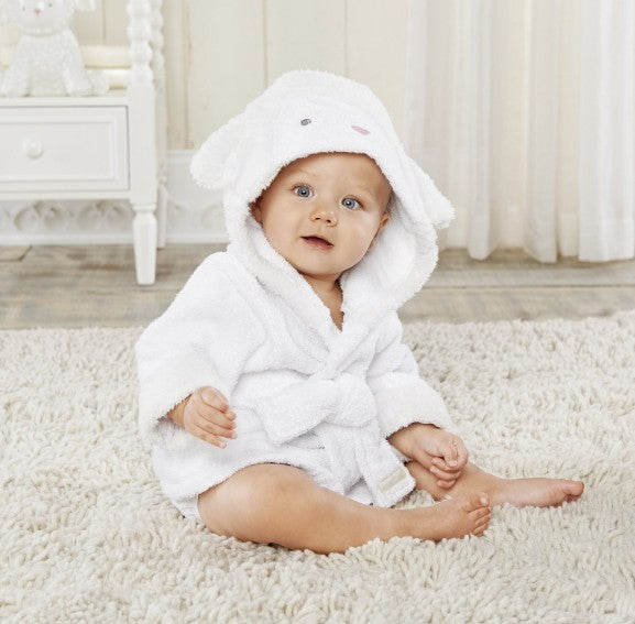 Peignoir absorbant à capuche pour enfants en forme d'animal